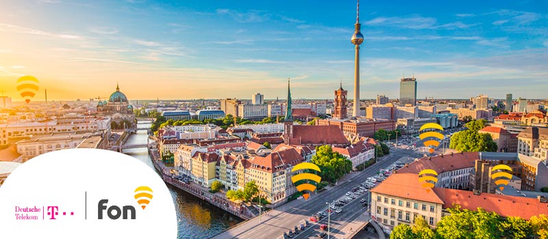 Telekom-Fon network is now being deployed in Germany!