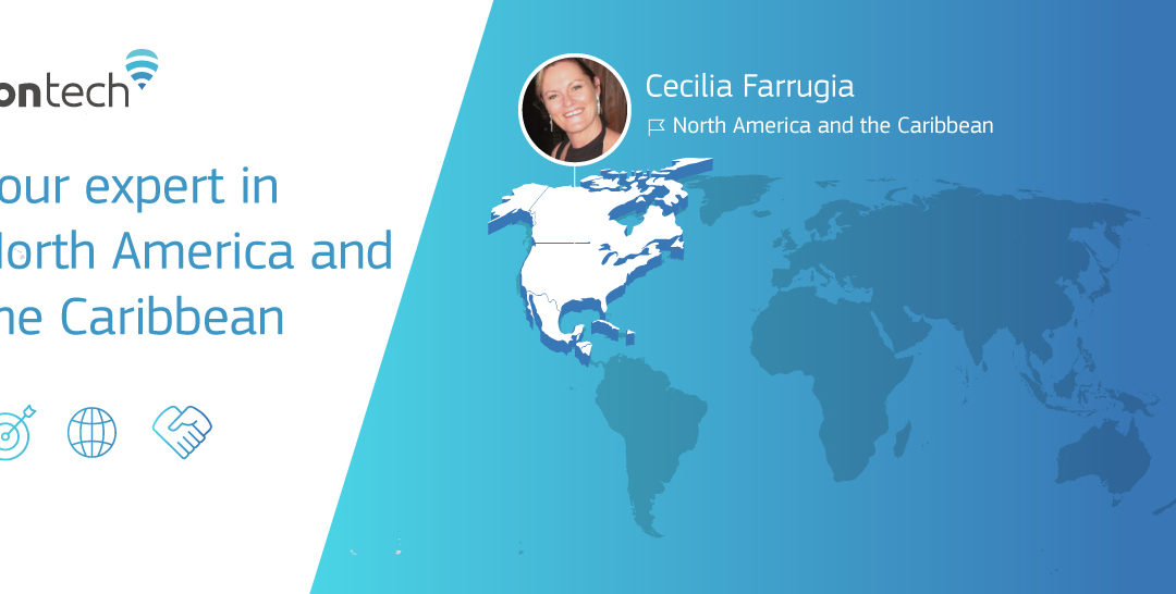 Cecilia Ferrugia, Fontech’s sales representative in North America